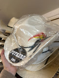 Straw Hat with Feather