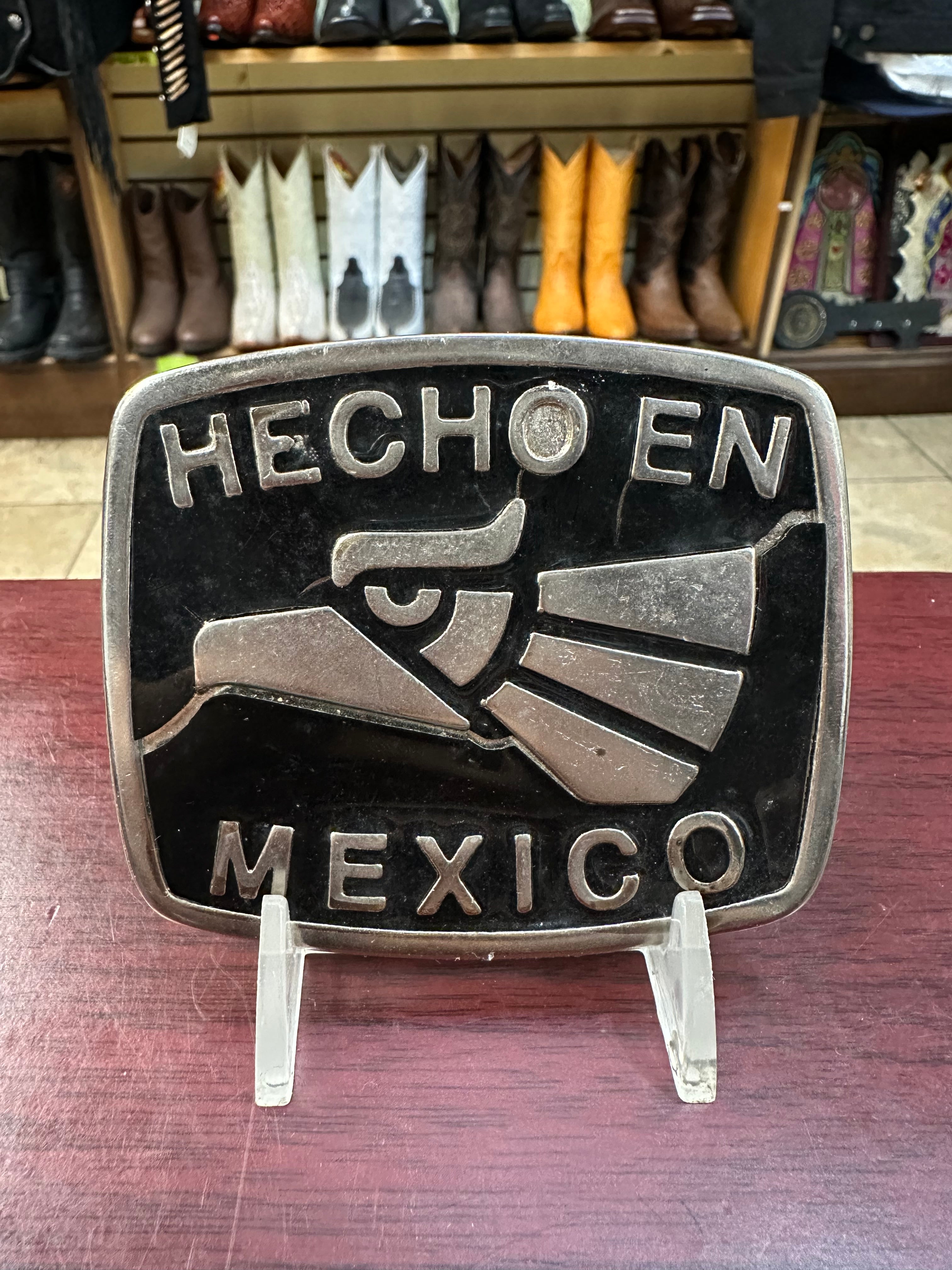 Hecho en México Black Buckle