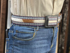 Cow textured Belt