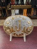 Letter “J” Silver Buckle