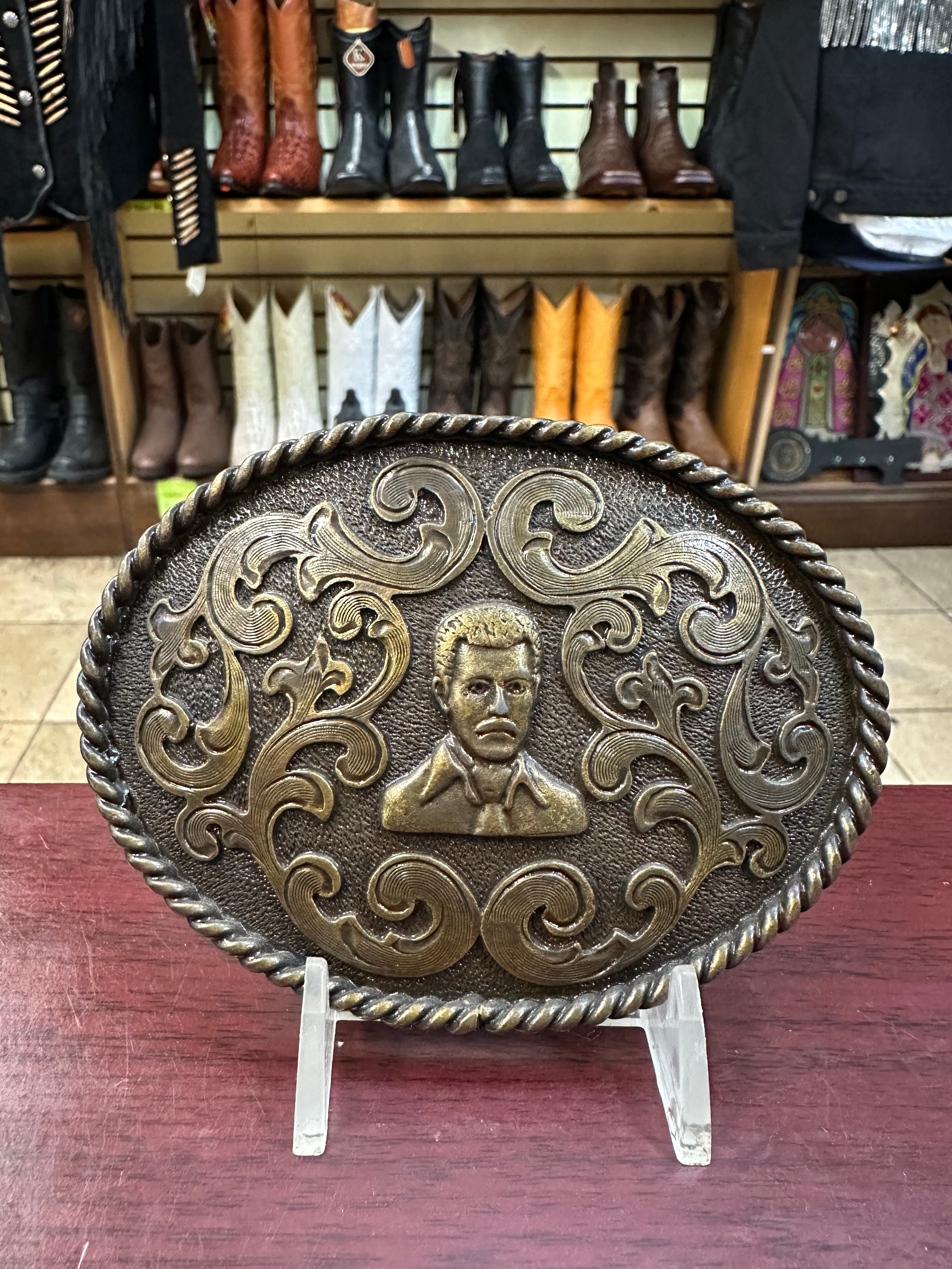 Metal President Buckle