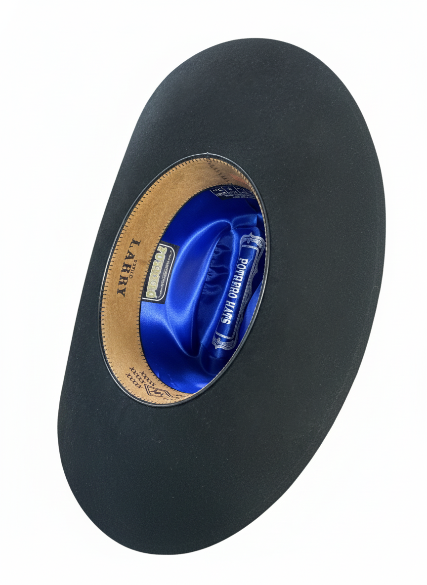 Larry Black Wool Hat