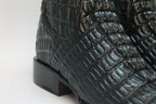 Crocodile Print Men's Ankle Boot