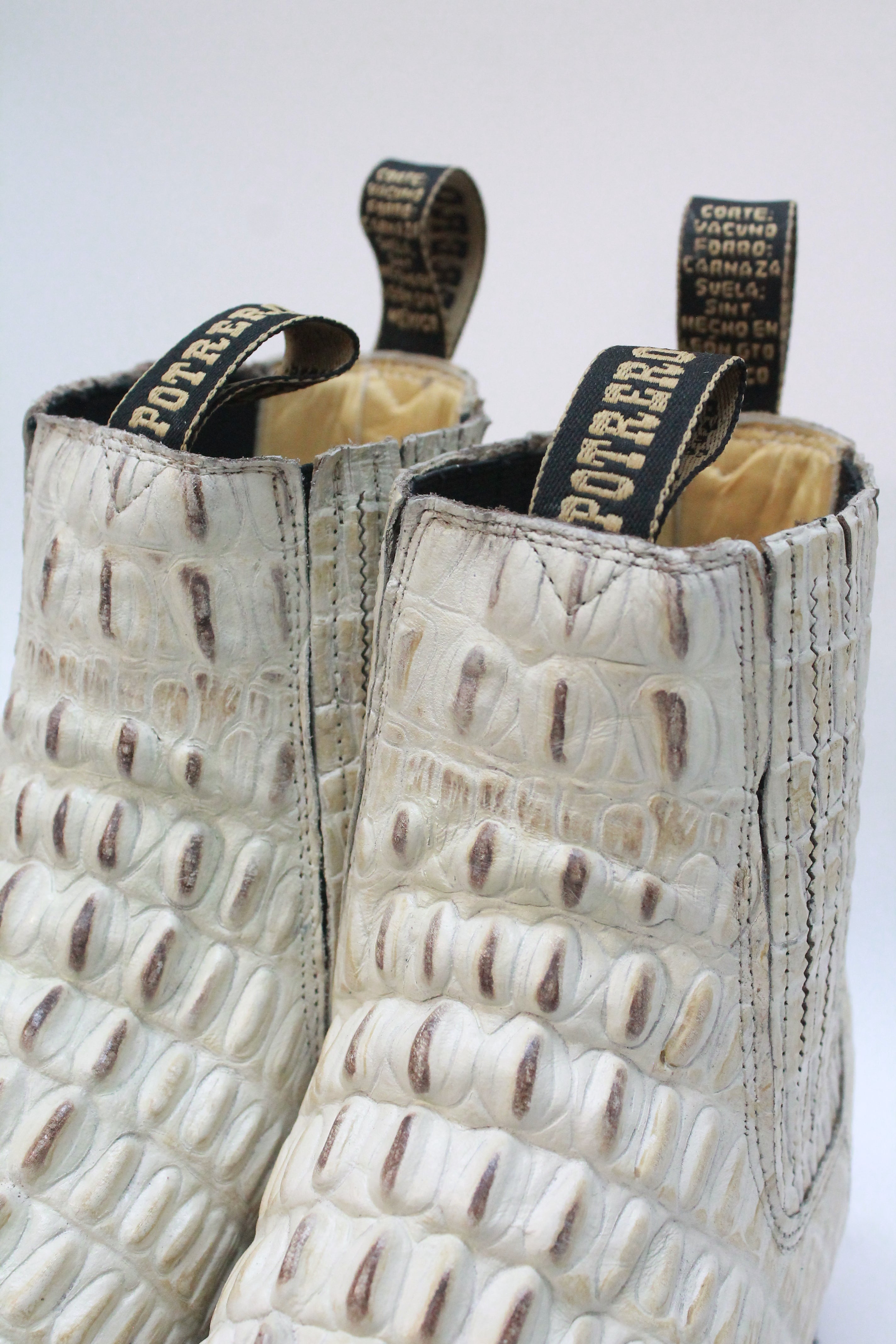 Exotic Print Men's Ankle Boot