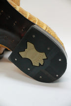 Crocodile Print Men's Ankle Boot