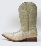 Crocodile Print Men's Cowboy Boots