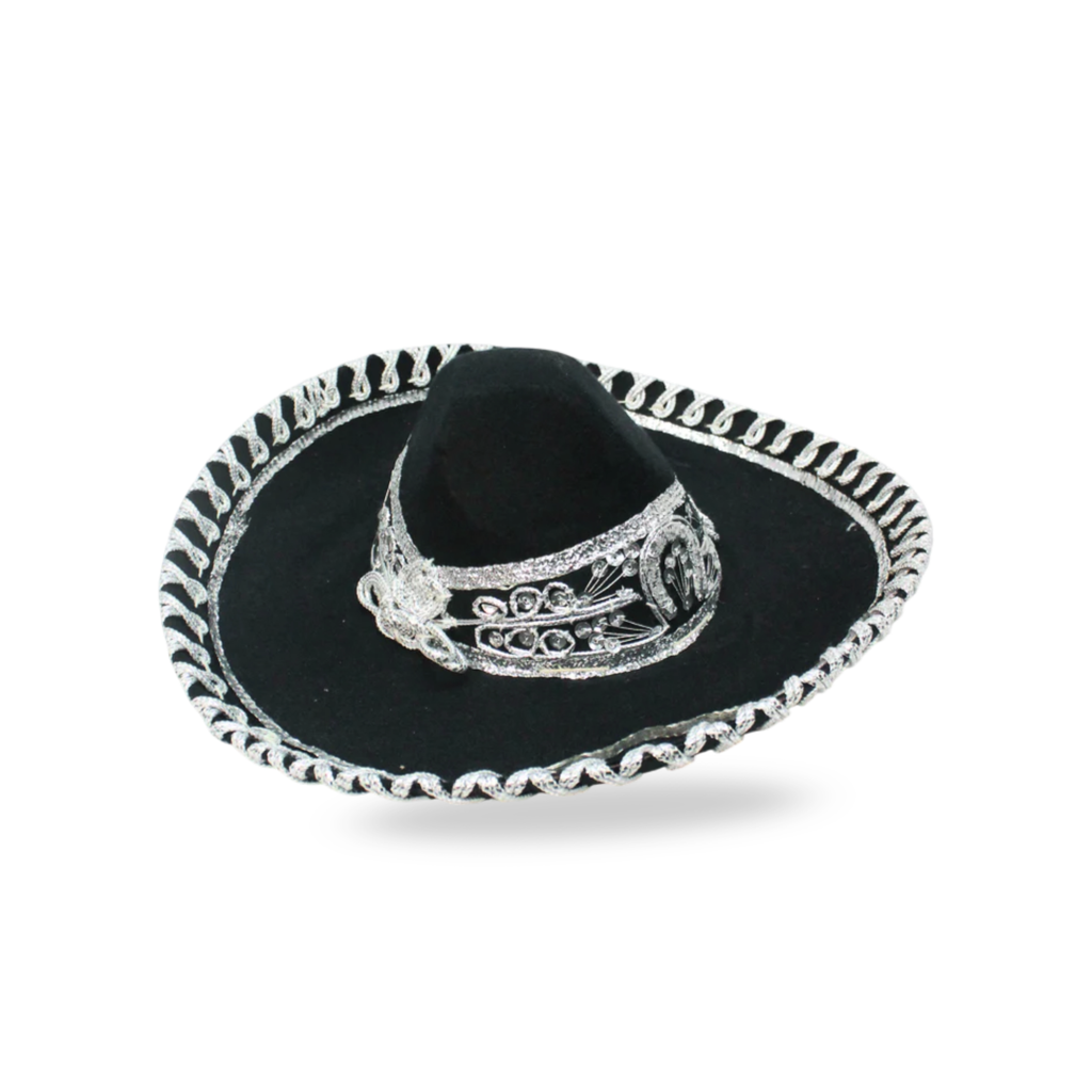 Silver Mariachi Small Hat