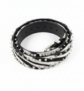 Studded Zebra Print Belt