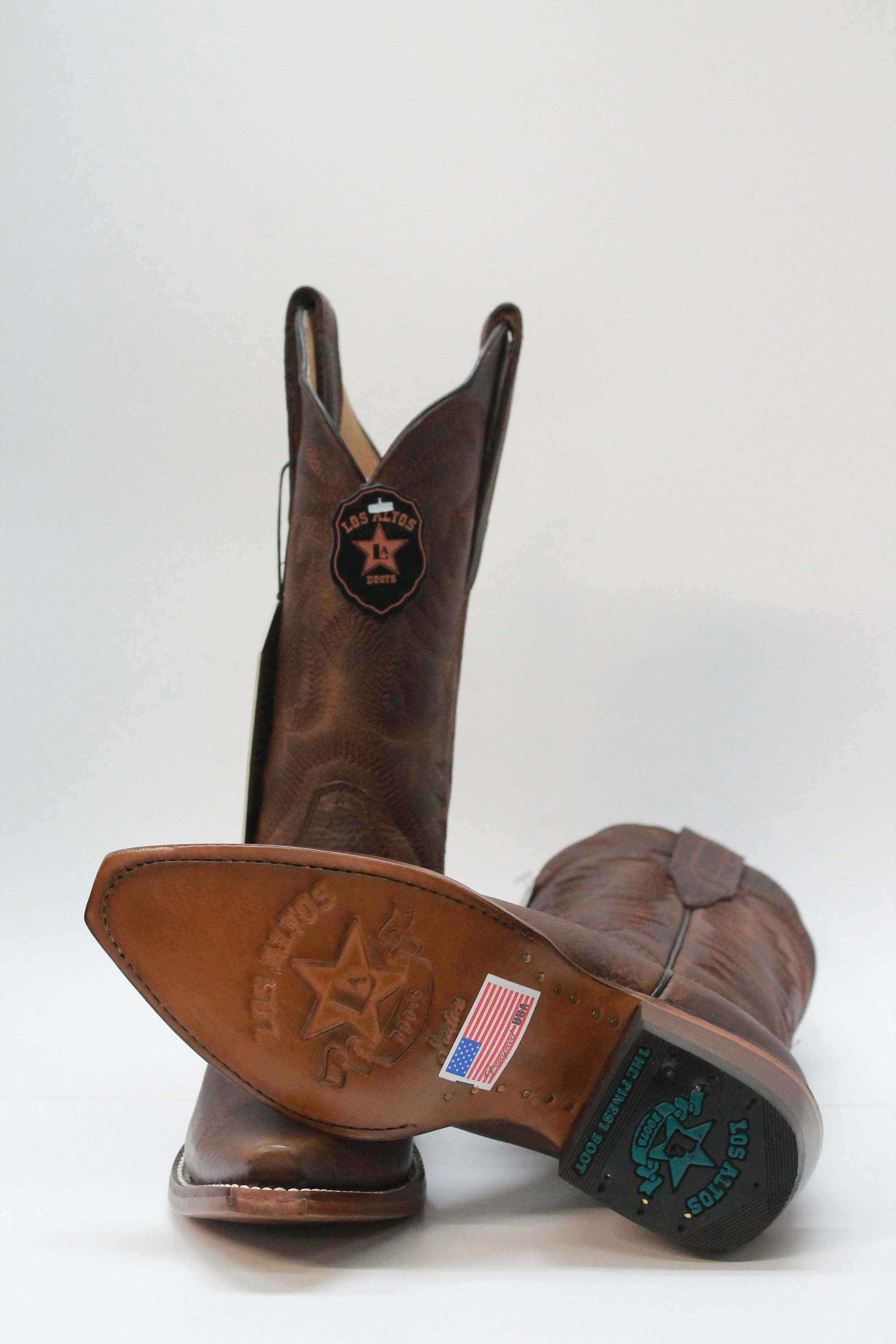 BROWN PLAIN LEATHER SNIP TOE