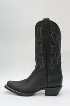 Black Biker Boots Pink Leather