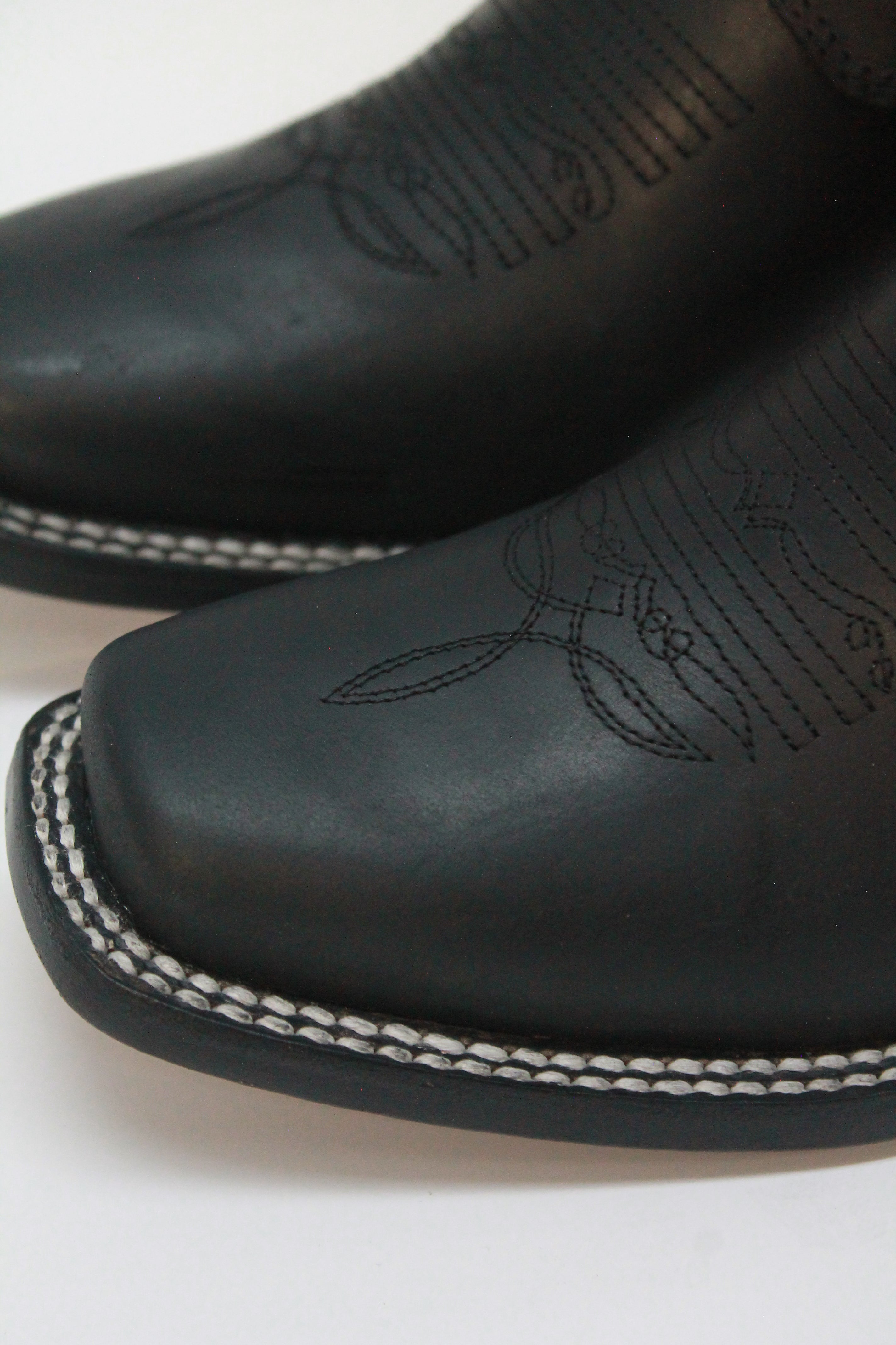 Black Biker Boots Pink Leather