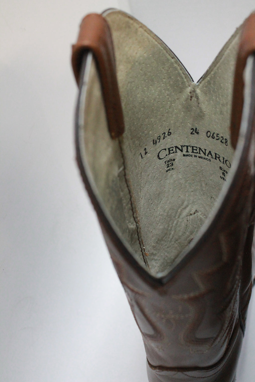 Light Brown Shinny Boots