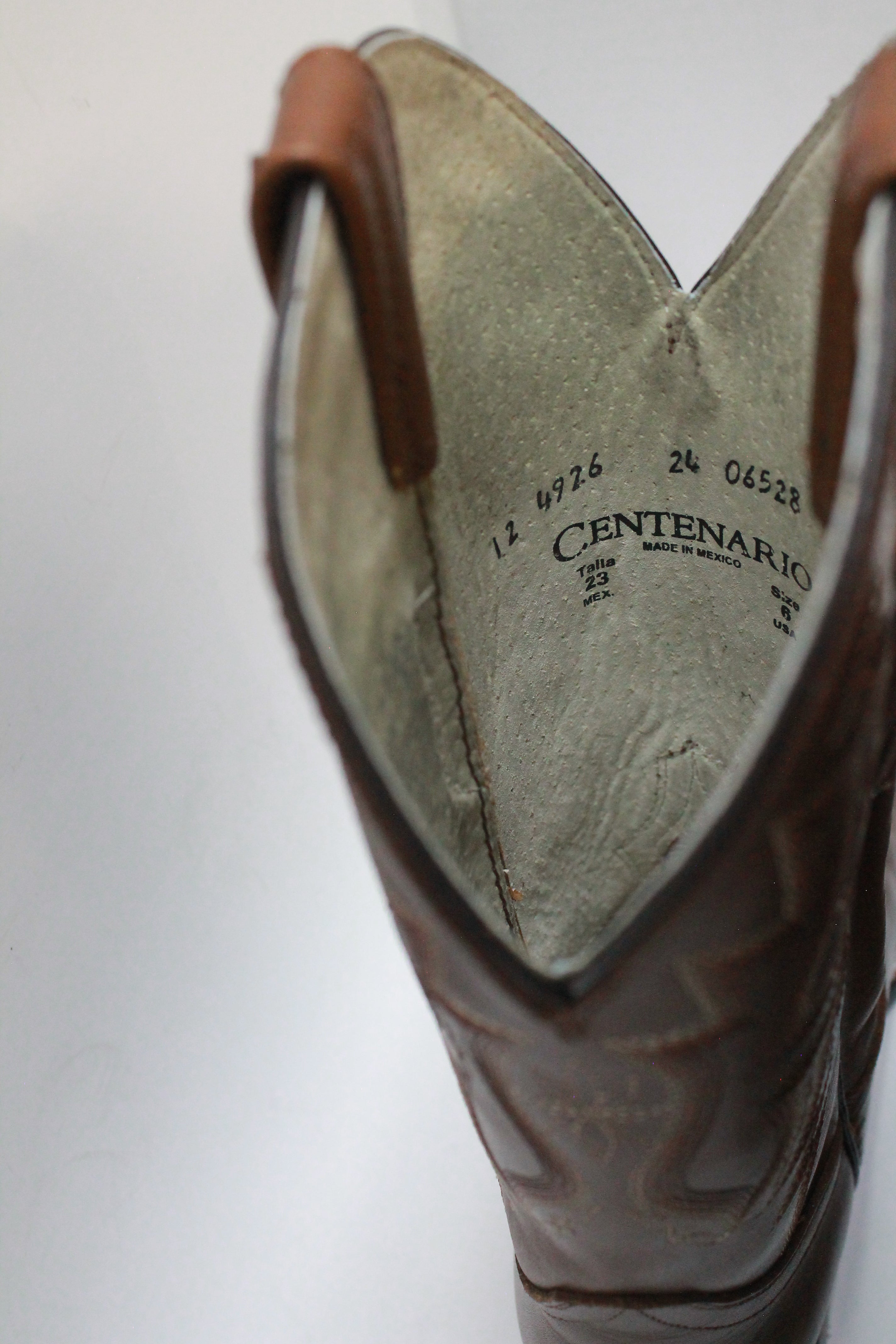 Light Brown Shinny Boots