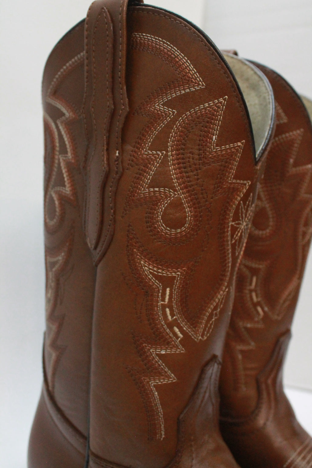 Light Brown Shinny Boots