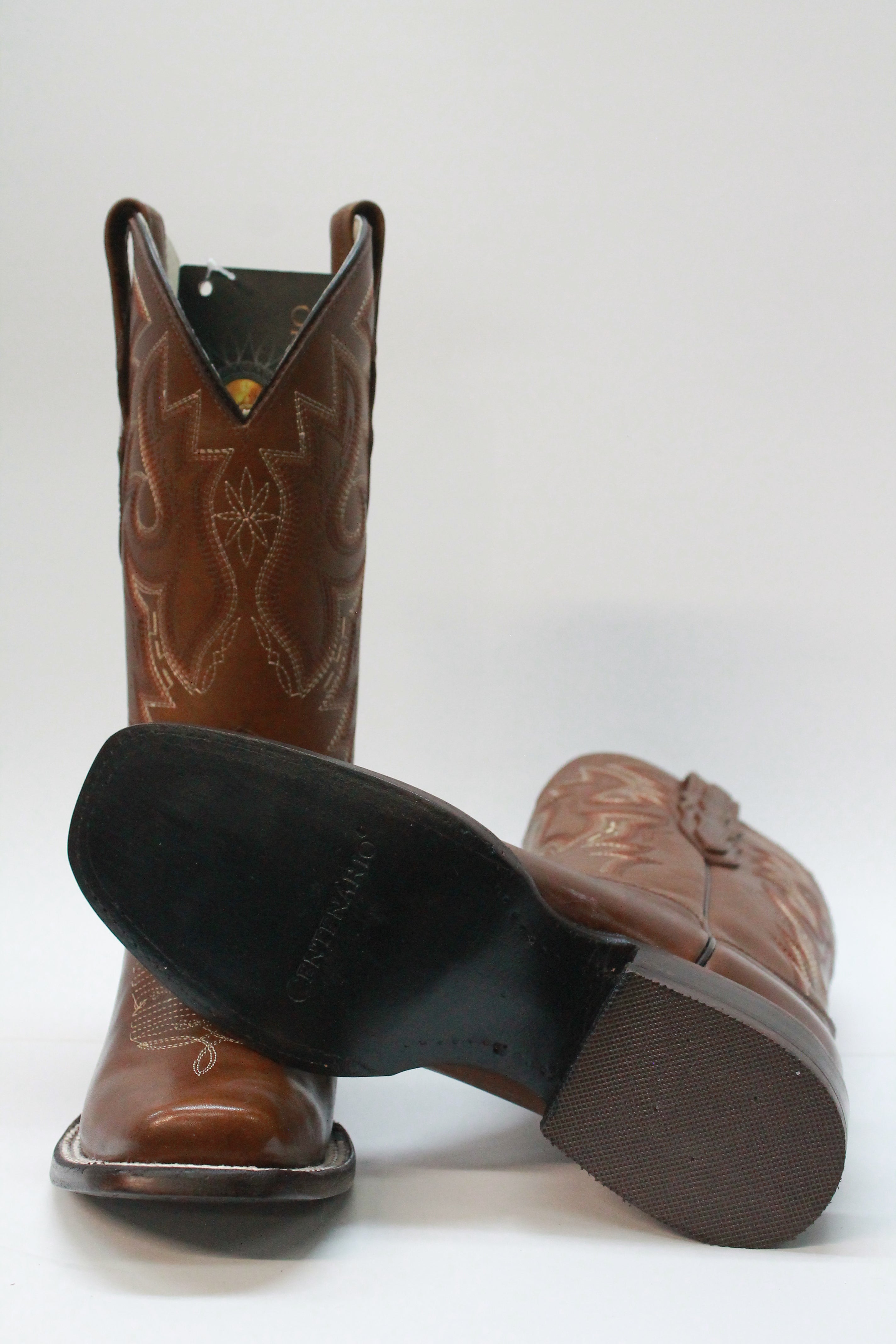 Light Brown Shinny Boots