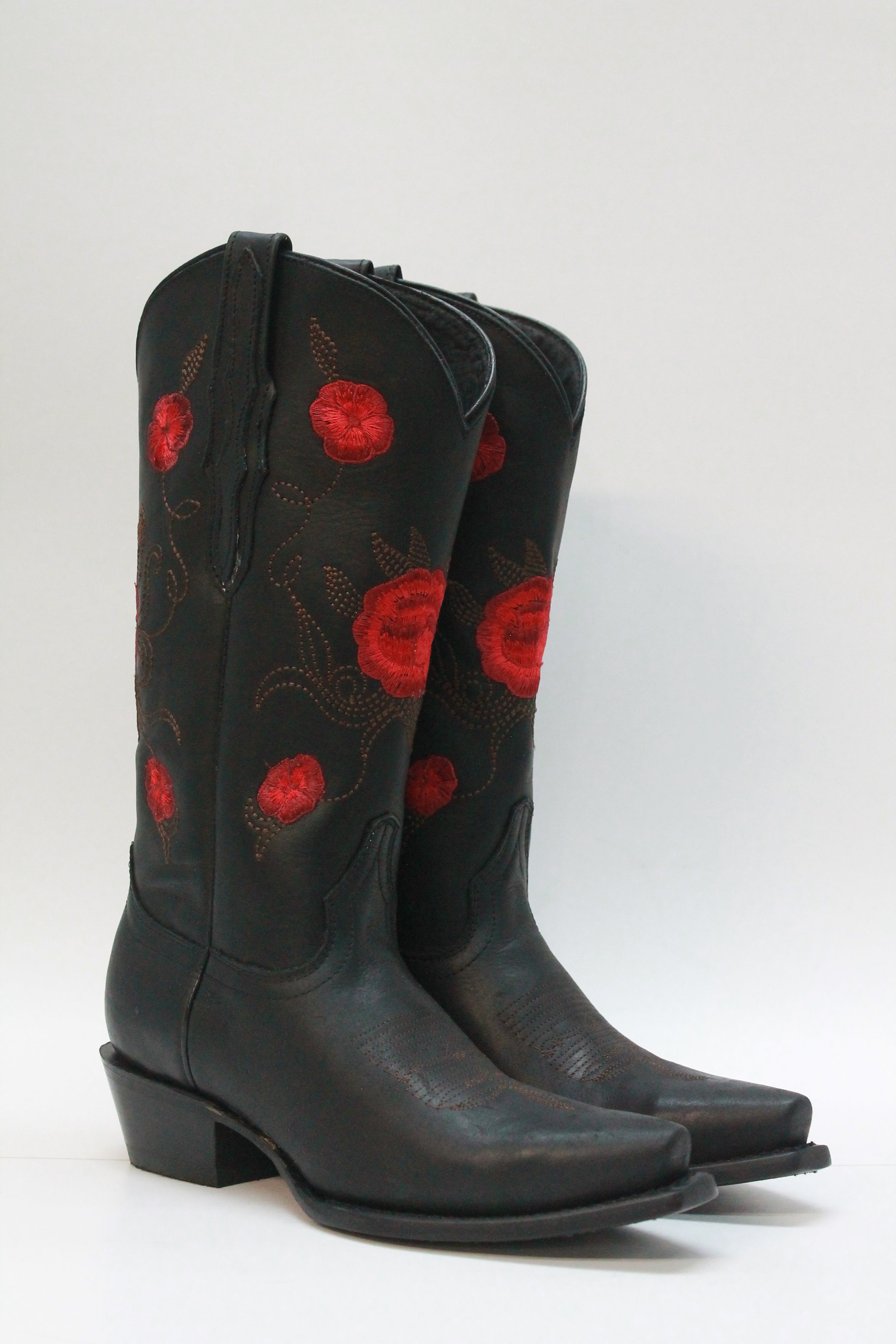 Carnation Embroidered Boot