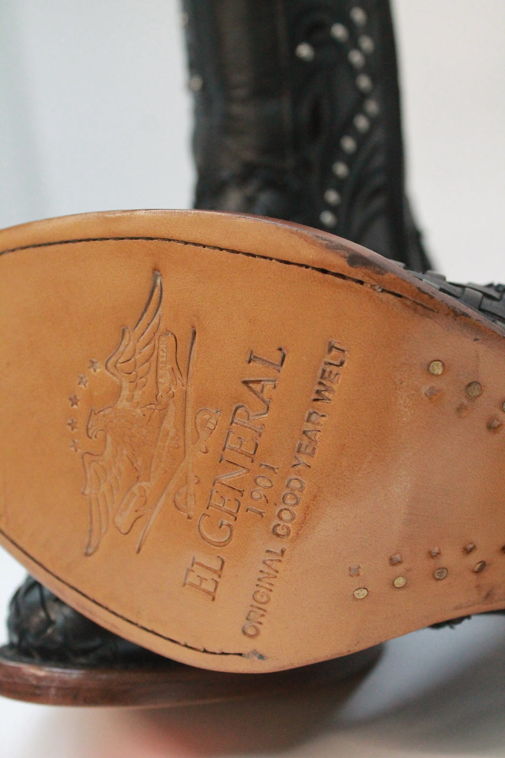 Short Black Braided Boots