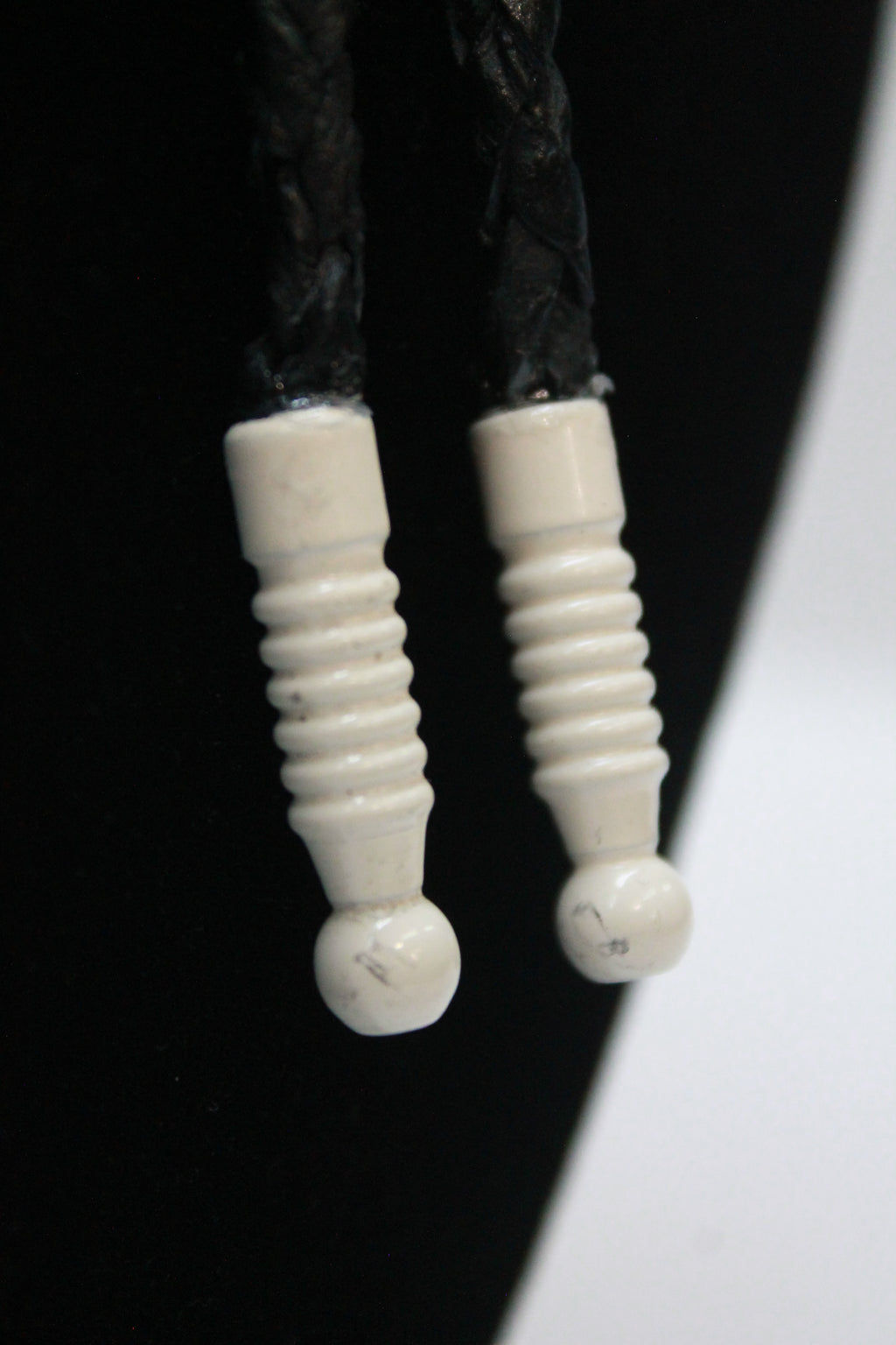 Two Tone Floral Bolo Tie