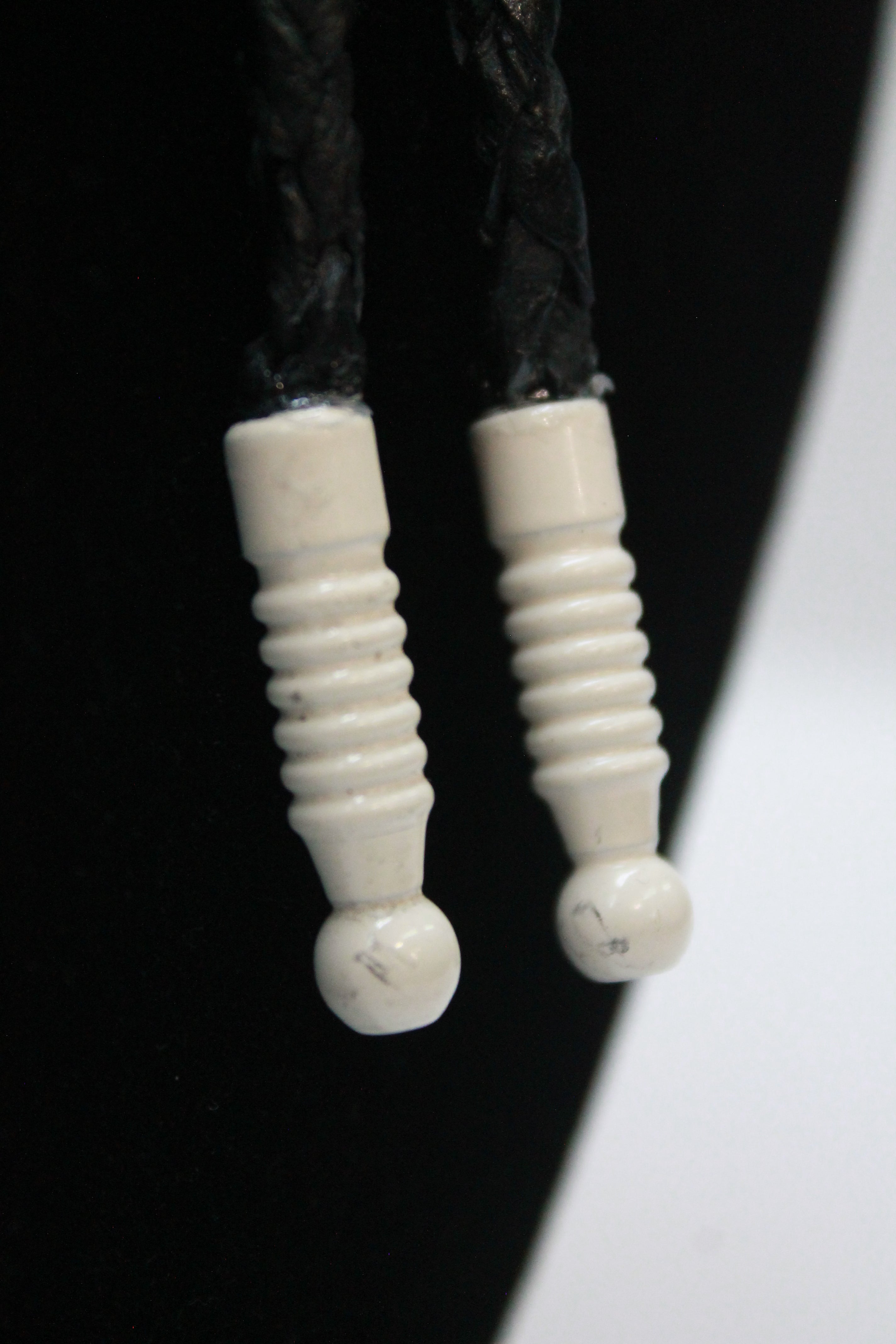 Two Tone Floral Bolo Tie