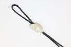 Two Tone Floral Bolo Tie