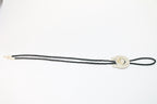 Two Tone Eagle & Horseshoe Bolo Tie