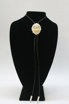 Two Tone Horse & Horseshoe Bolo Tie