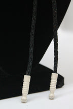 Two Tone Horse & Horseshoe Bolo Tie