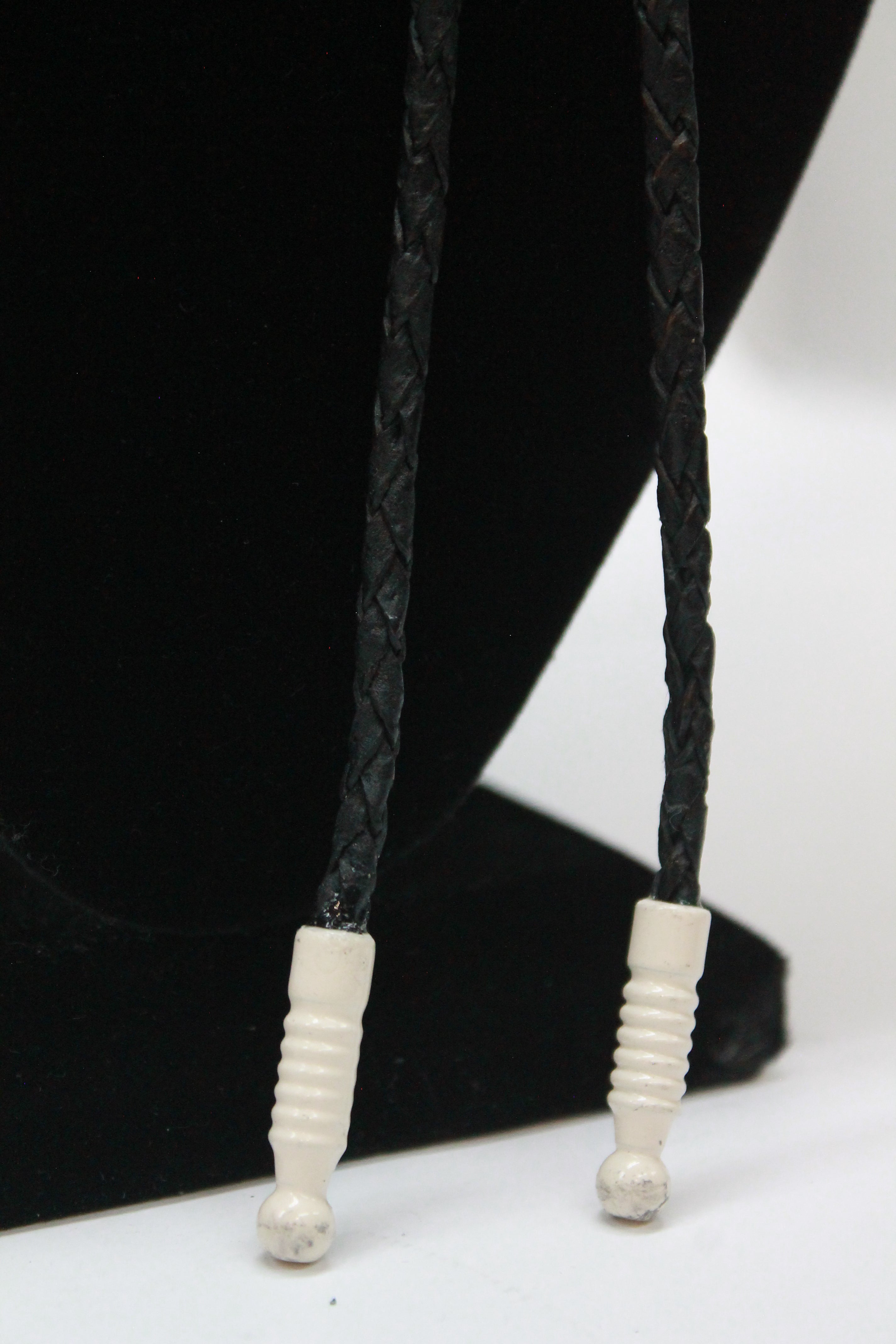 Two Tone Horse & Horseshoe Bolo Tie