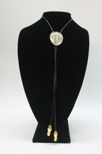 "D" Initial Bolo Tie