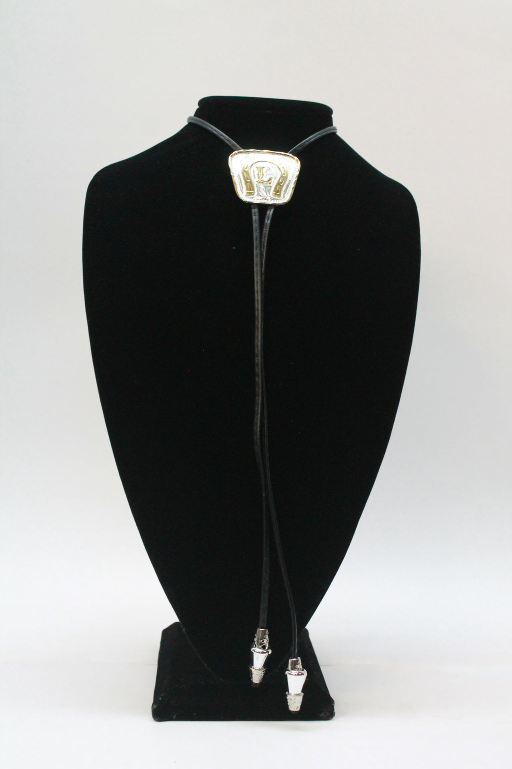 "L" Initial Bolo Tie