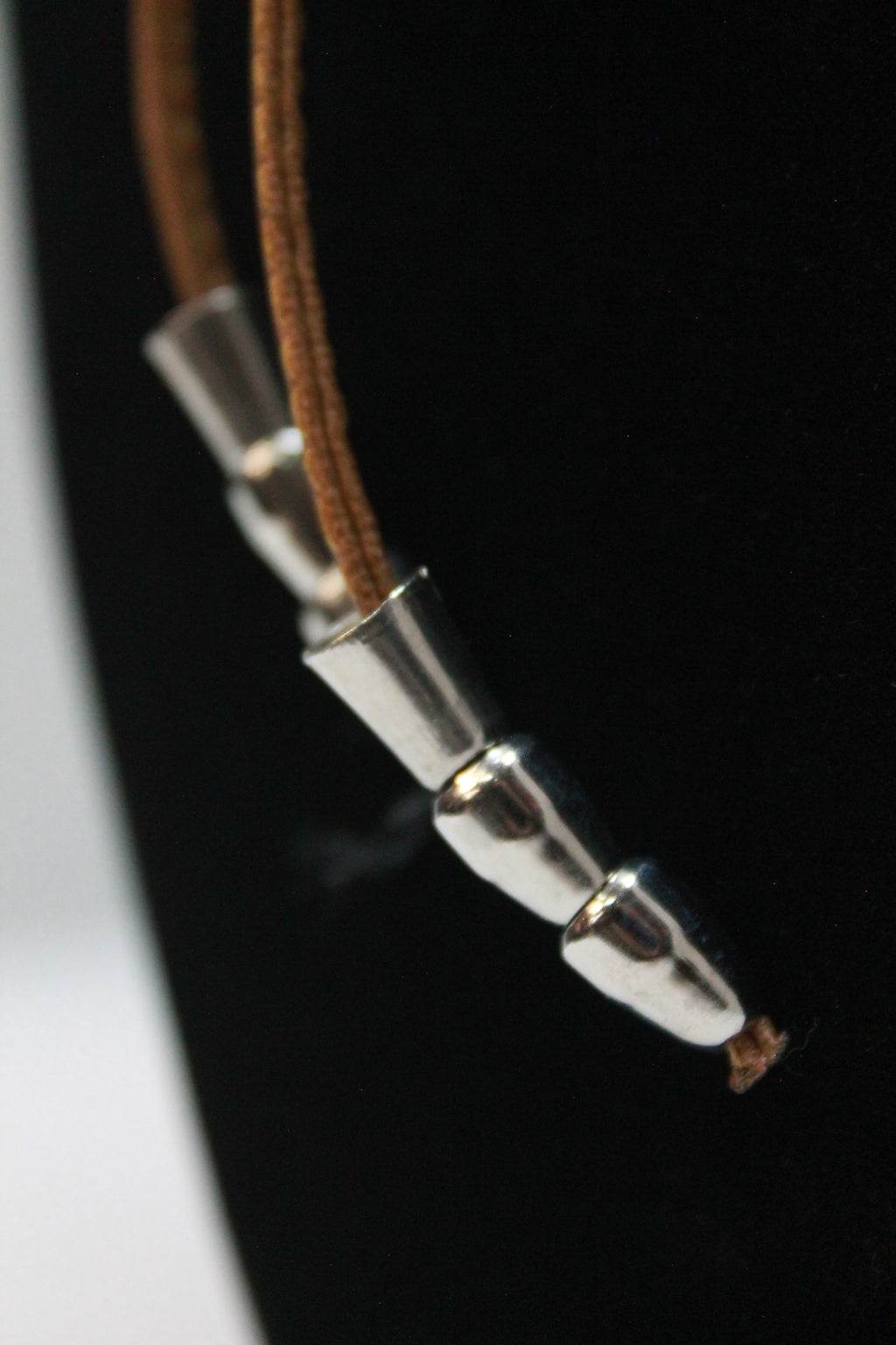 "Diamonds on Diamond" Bolo Tie