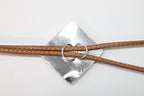 "Diamonds on Diamond" Bolo Tie