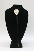 Two Tone Eagle Bolo Tie