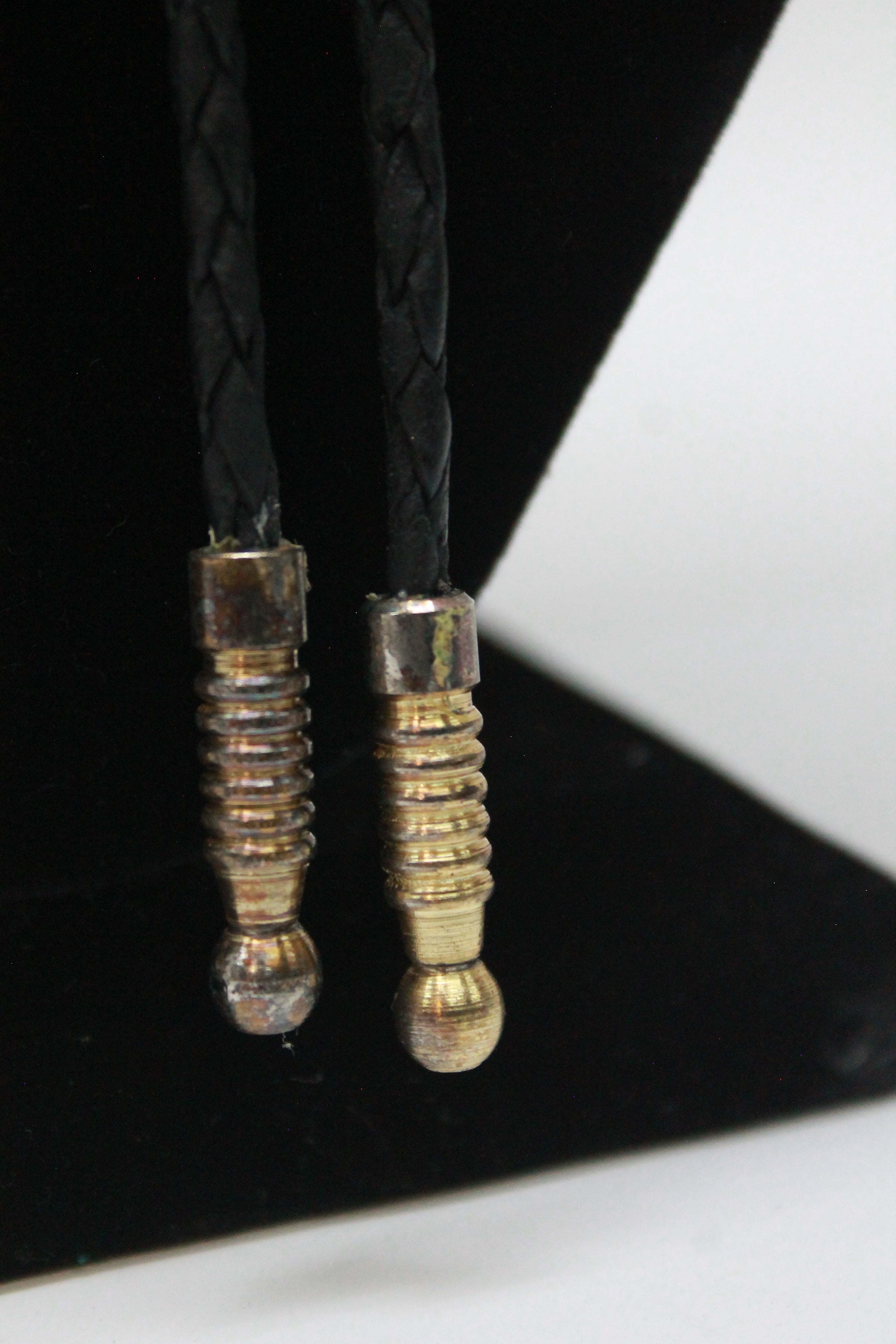 Two Tone Eagle Bolo Tie