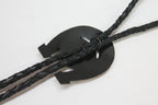Two Tone Longhorn & Horseshoe Bolo Tie