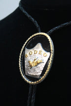 Tri-Color Rodeo Bolo Tie