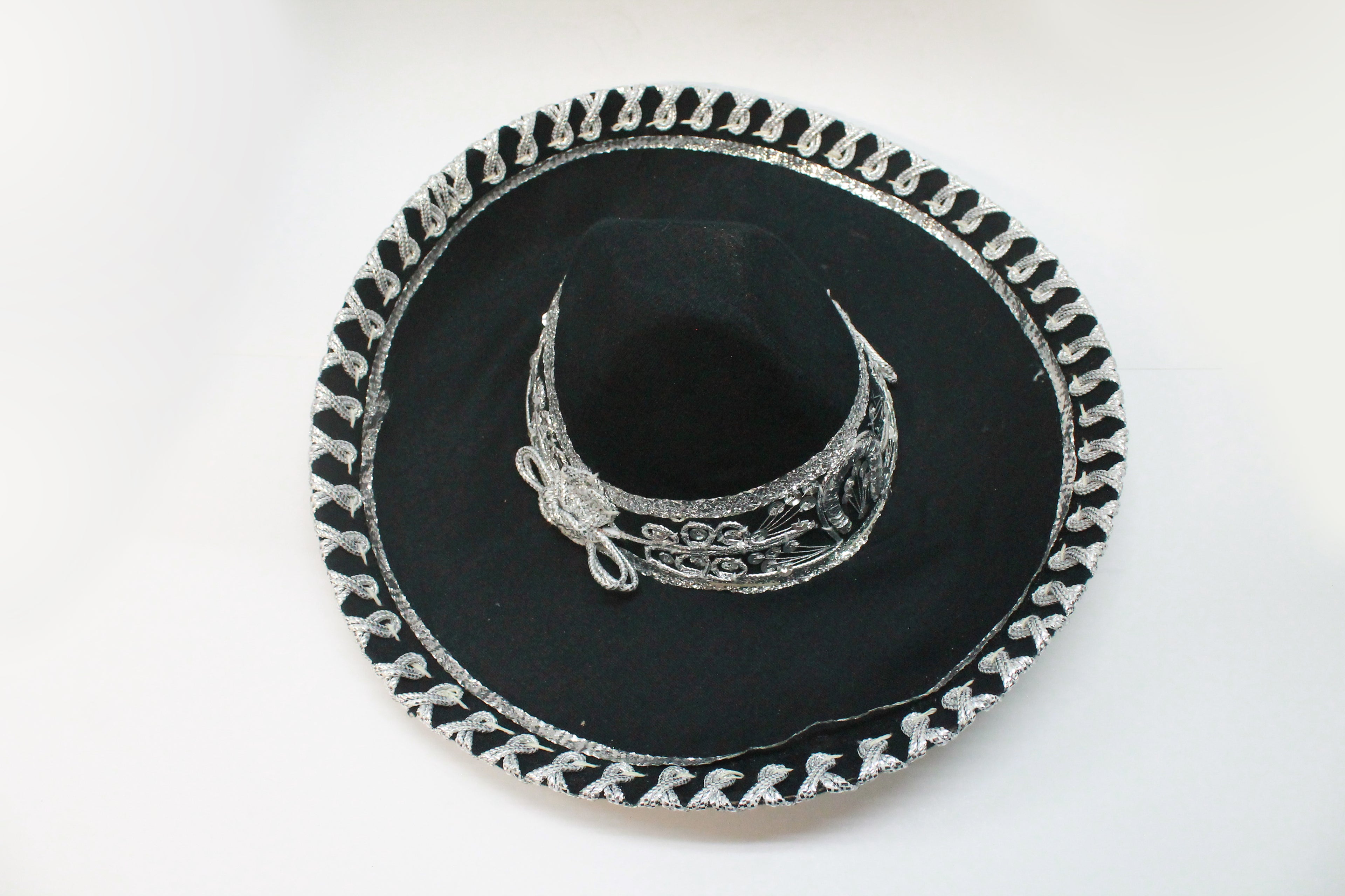 Silver Mariachi Small Hat