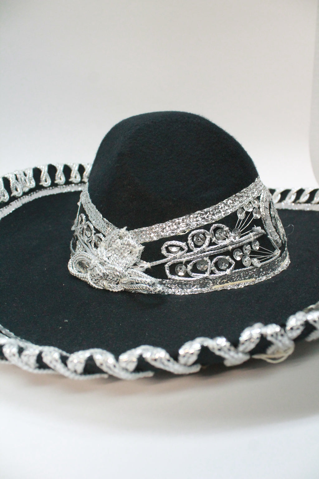 Silver Mariachi Small Hat