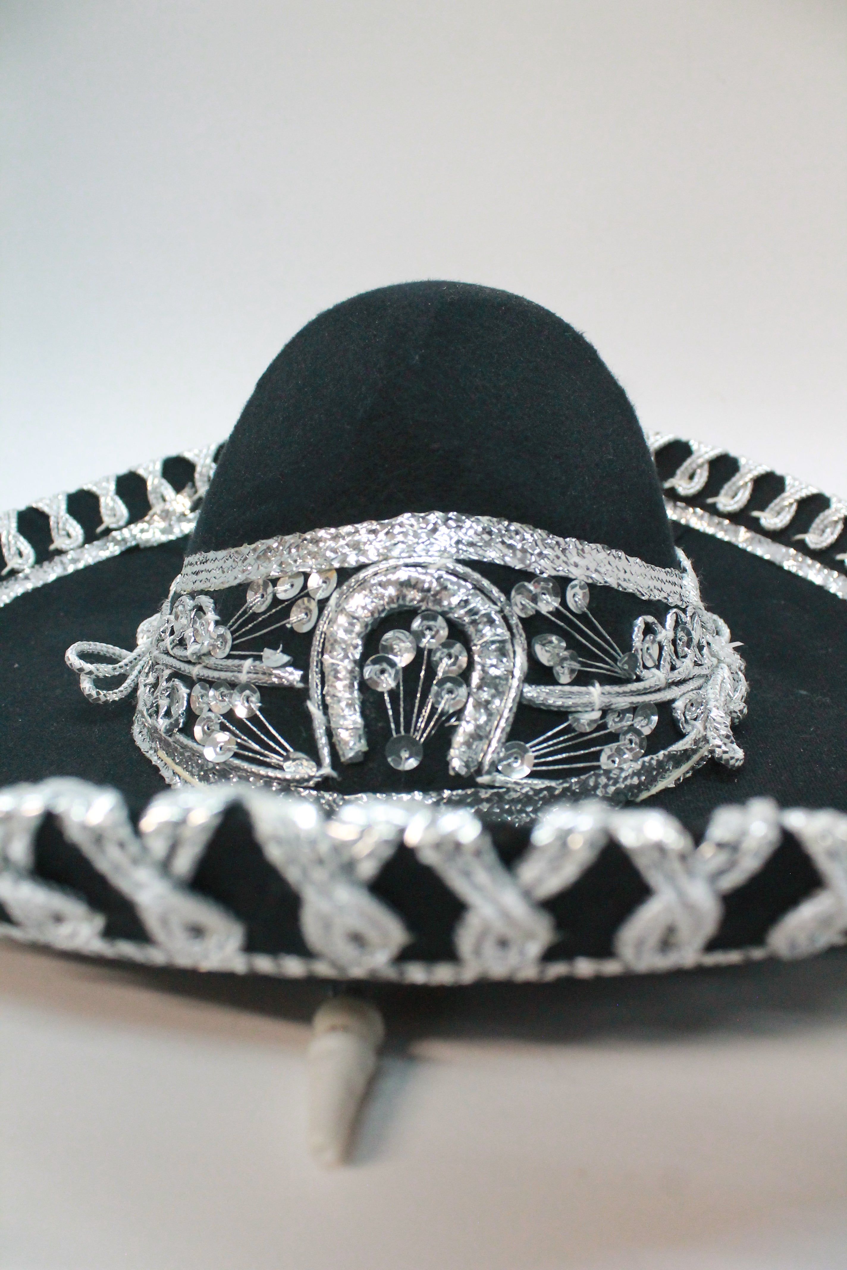 Silver Mariachi Small Hat