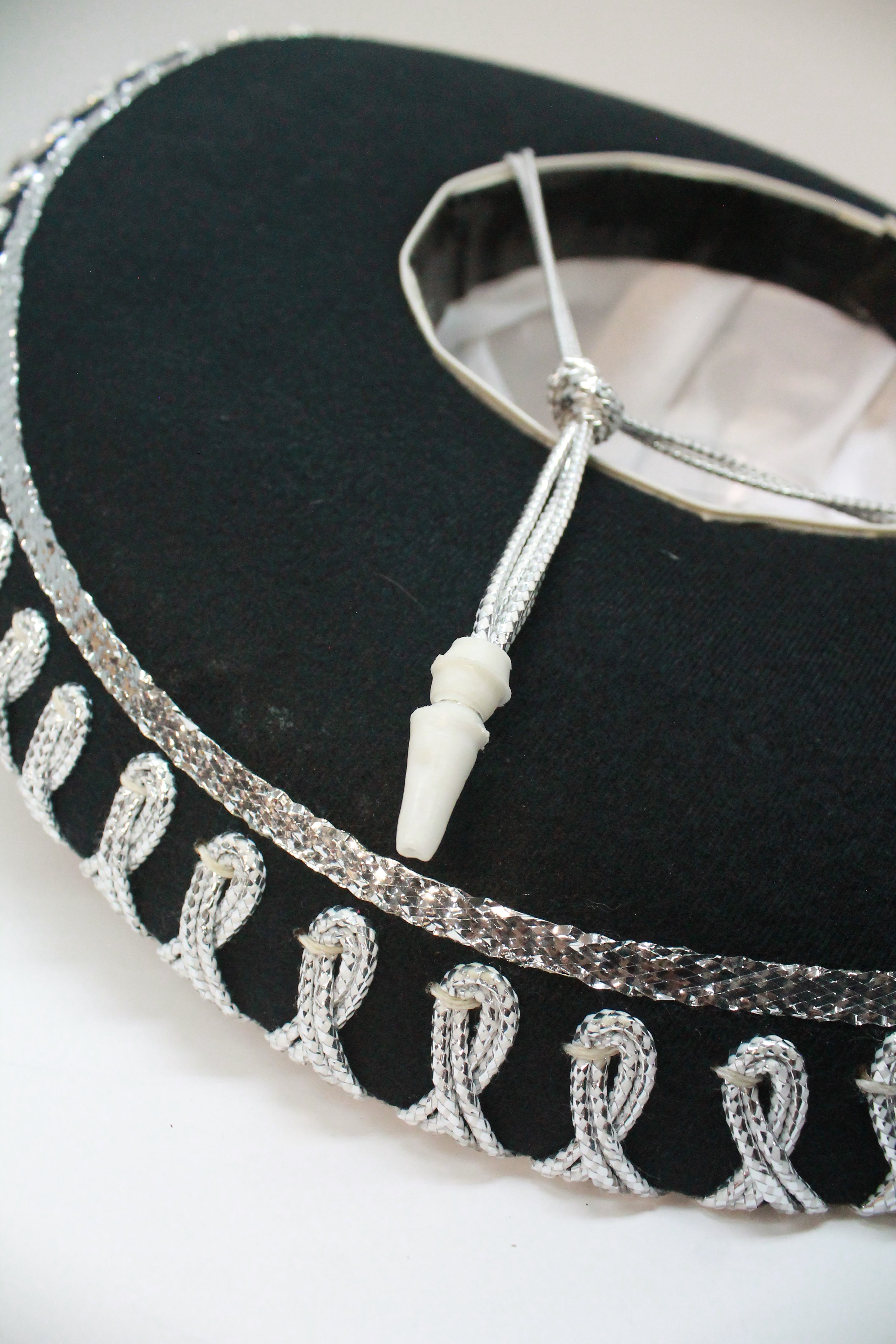 Silver Mariachi Small Hat