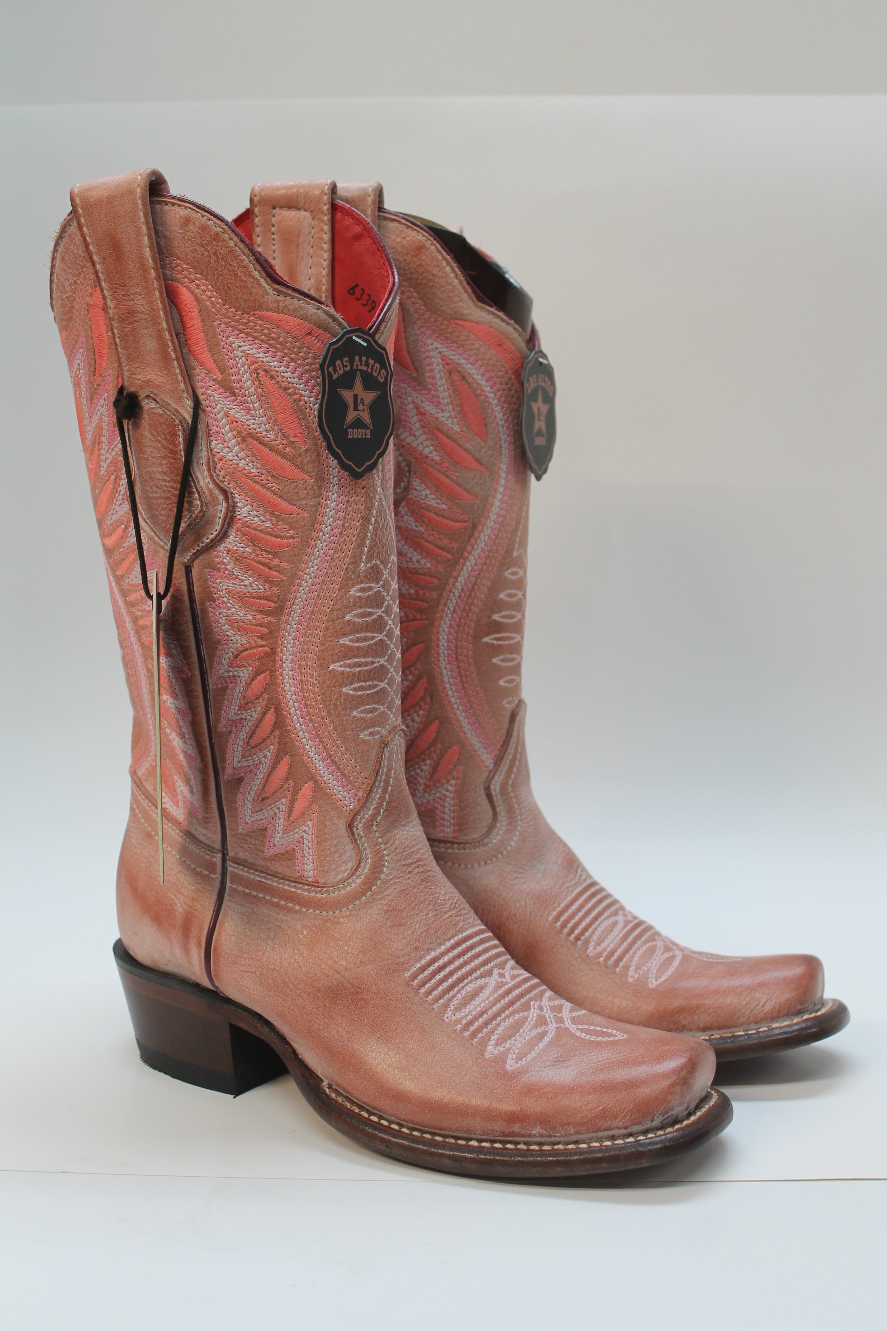 Fine Detail Embroidered Cowgirl Boots