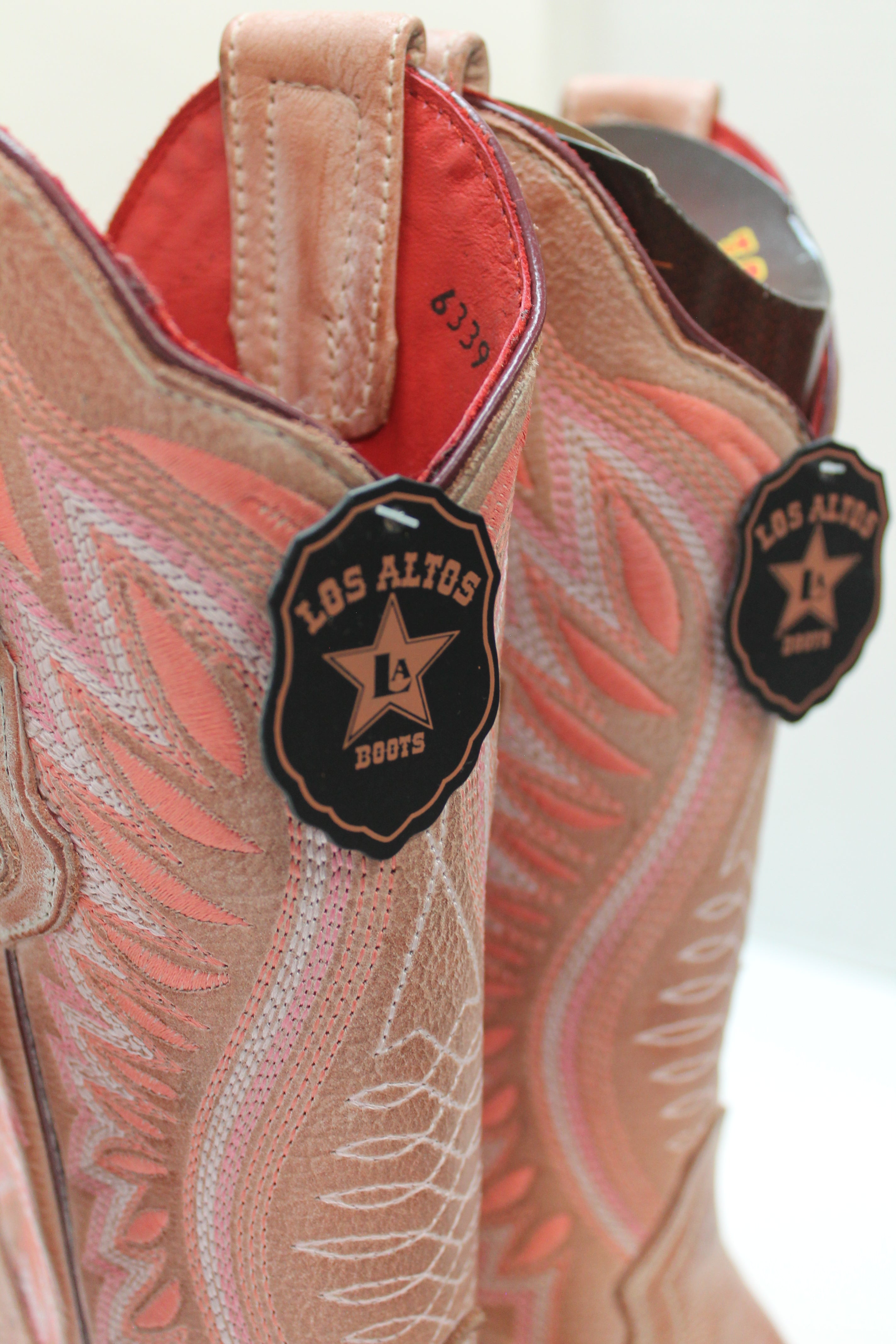 Fine Detail Embroidered Cowgirl Boots