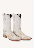 Crocodile Print Men's Cowboy Boots