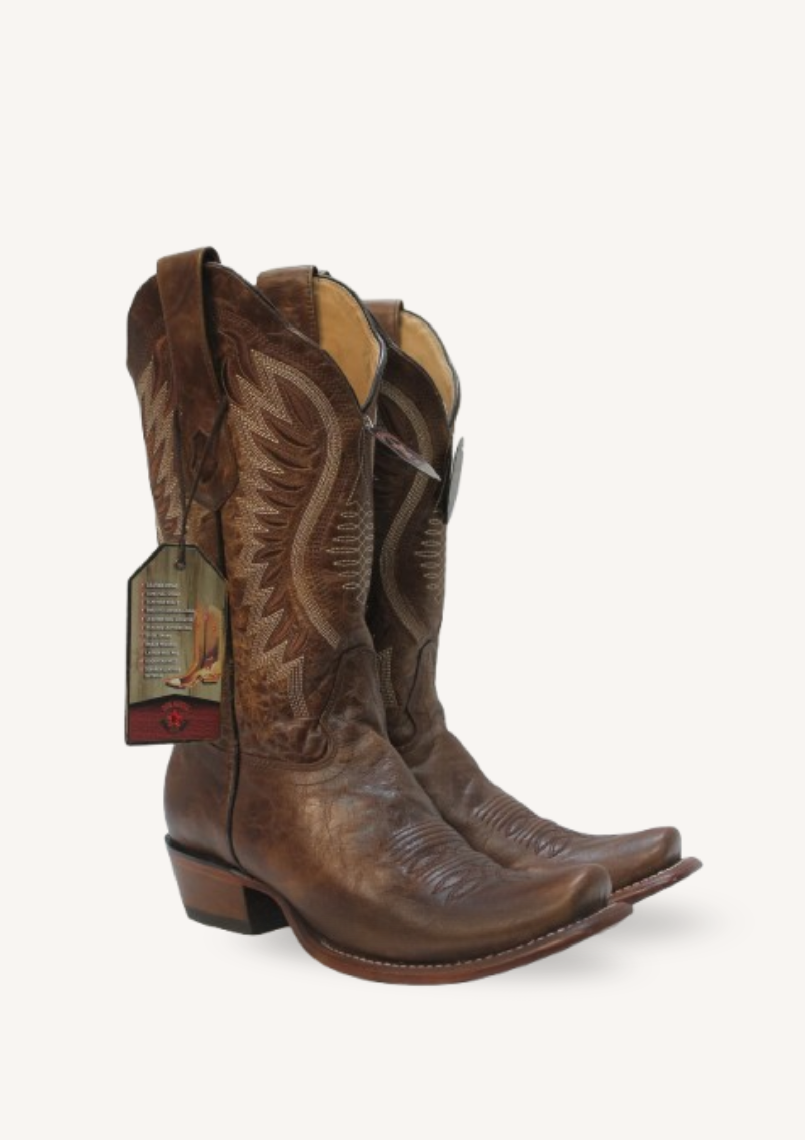 Fine Detail Embroidered Cowgirl Boots