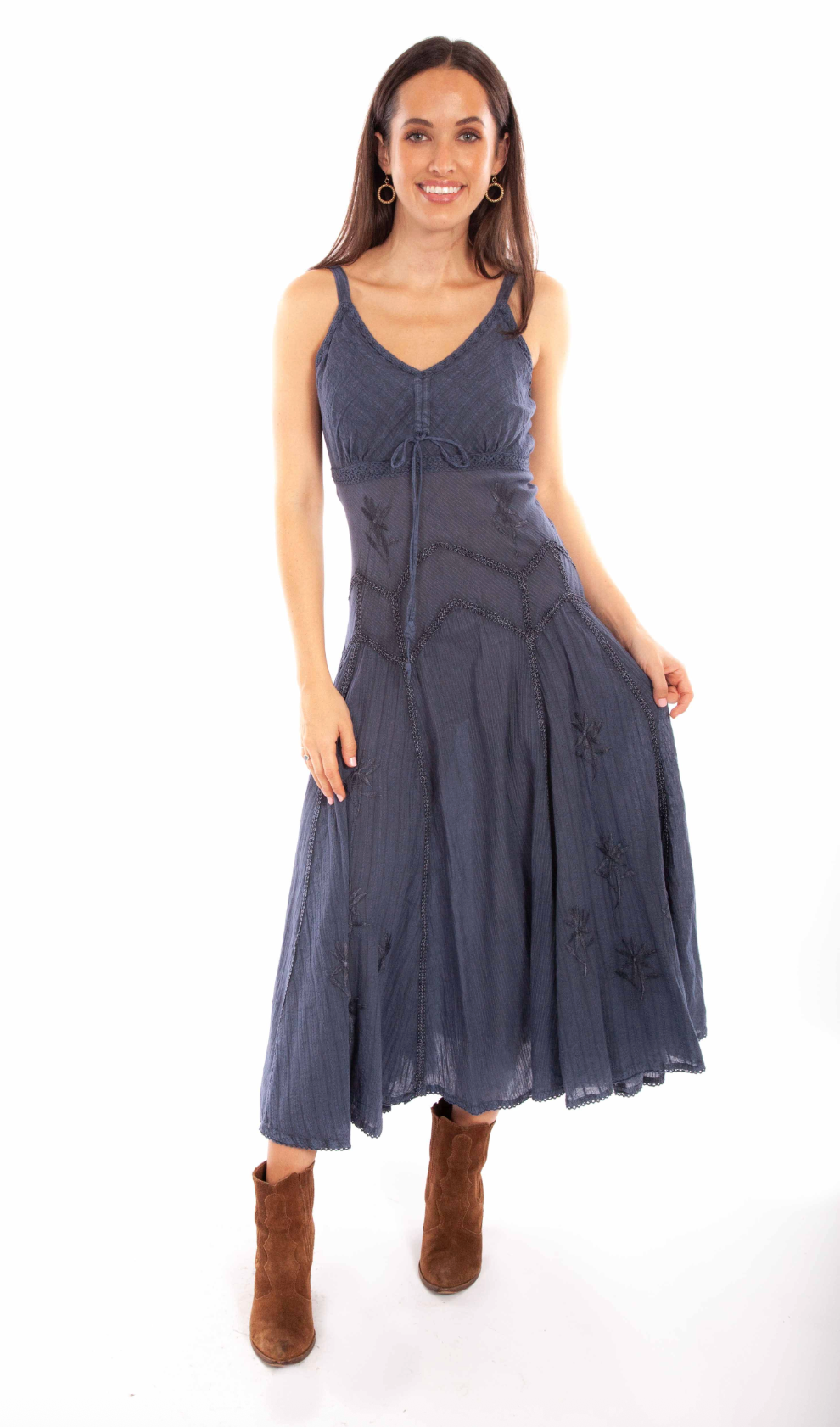 Long Cotton Customizable Dress