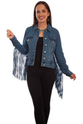 Fringe Denim Jacket