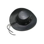 Black Leather Hat
