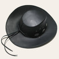 Black Leather Hat